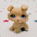 LPS Lovely Pet shop animal action figure toy littlest doll Puppy Dog blue eyes 1194