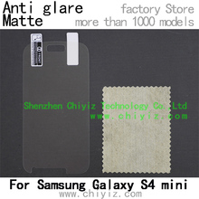 matte anti glare screen protector protective film for Samsung Galaxy S4 mini I9190 I9192 I9195 I9197 E370