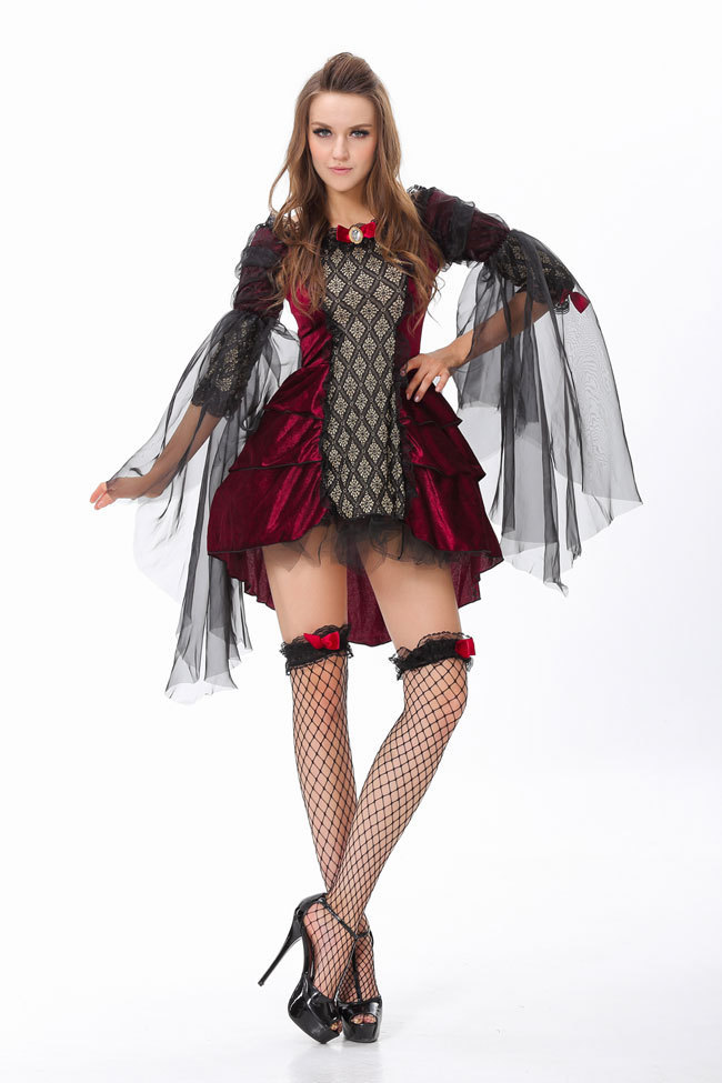 Mysterious masquerade sexy costume