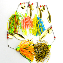 Fishing Hard Spinner Lure Spinnerbait Pike Bass 16 3g 0 57oz Fishing Tackles