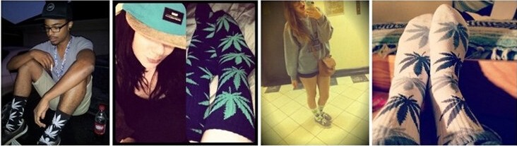 Marijuana Socks 