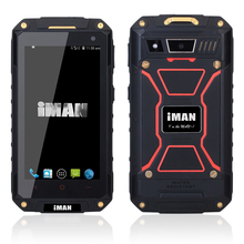 NEW Original iMAN I6800 IP68 Waterproof 4.7 Inch MTK6582 Quad Core Android 4.4 1GB+8GB WCDMA Smartphone 8.0 MP Dual SIM A#S0