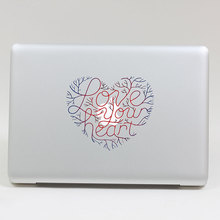 Removable Avery DIY waterproof colors lovely heart shape tablet sticker and laptop computer sticker for macbook Air 11,170*270mm