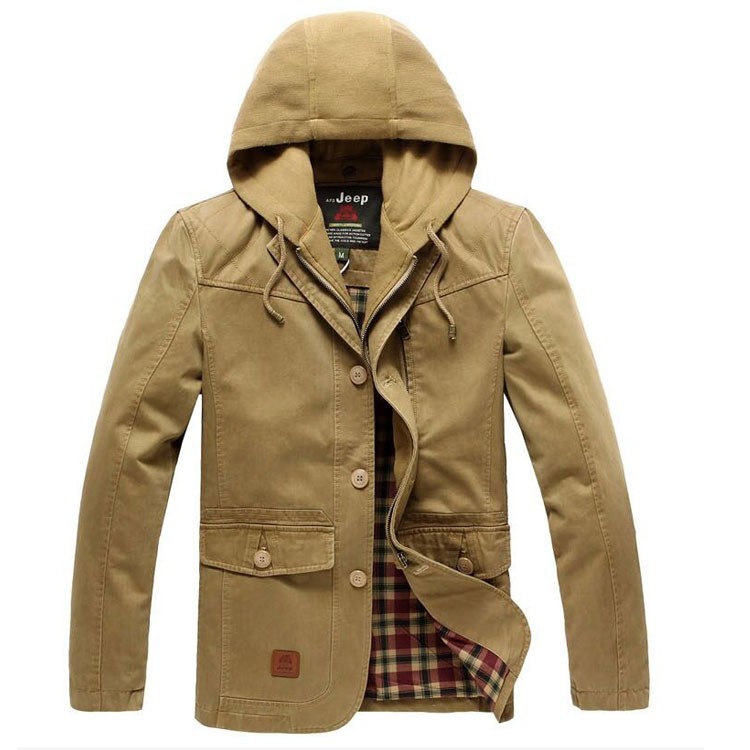 2015 New Arrival Brand Men Military Blazers Masculino Casual Jacket Coat Hooded Collar Cotton Suits Ceket Blaser Casaco Blezer (3)