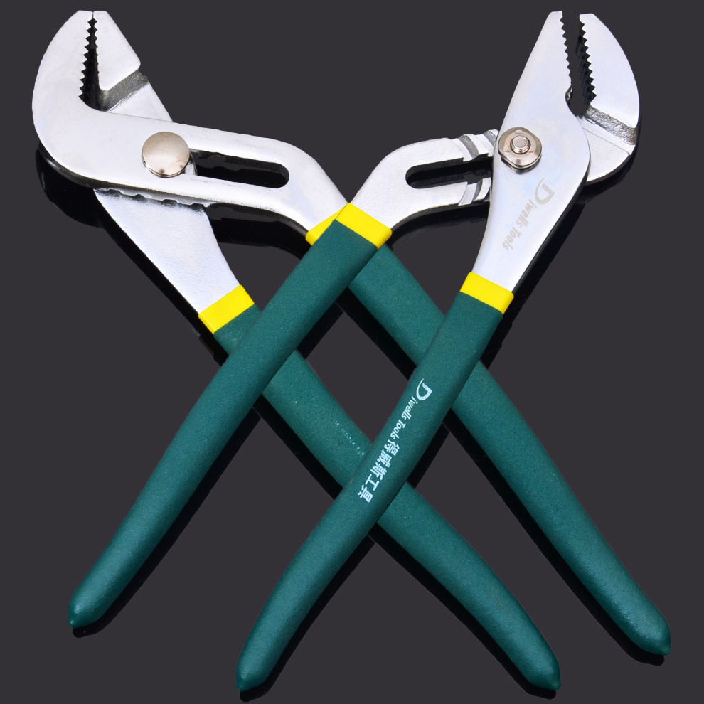 Weiss was stained plastic handle color water pump pliers pipe clamp pipe clamp pipe clamp holding activities clamp 10-inch 12-in
