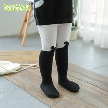 Girls Stocking Cute Mouse&Bear Cotton Children’s Boys Tights Pantyhose Kids Girls Tights Toddler Baby Infant Clothing For 0-3Y