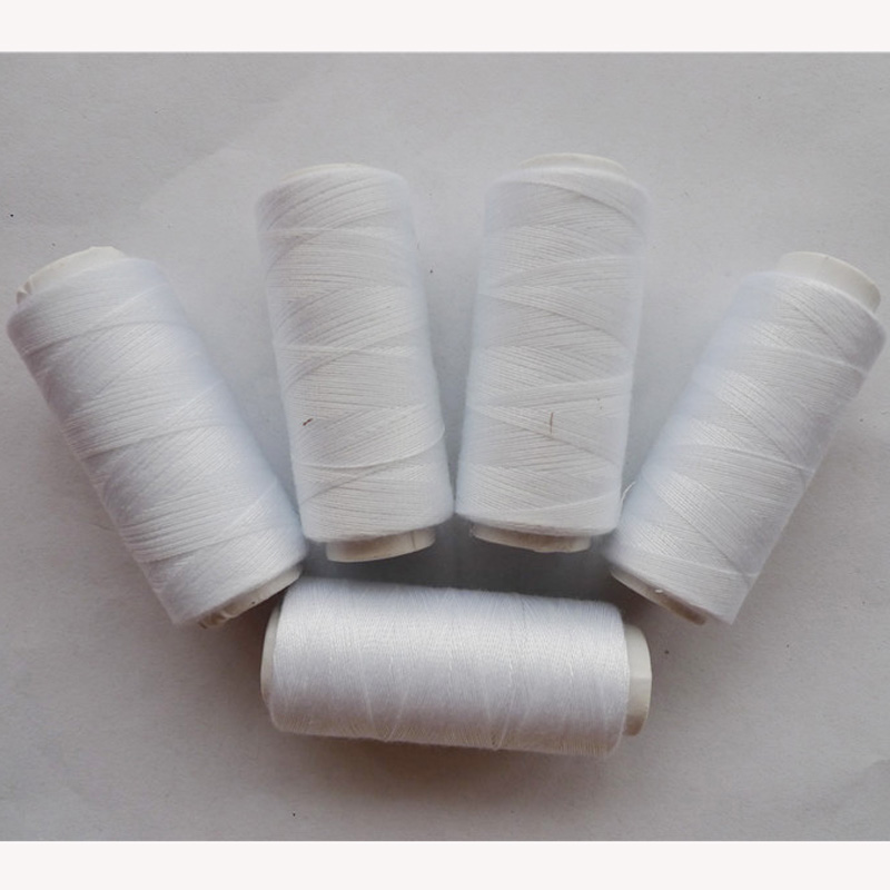 Купить 100% полиэстер 10pcs/lot Белый поток 218 ярдов каждый spool2 в ...