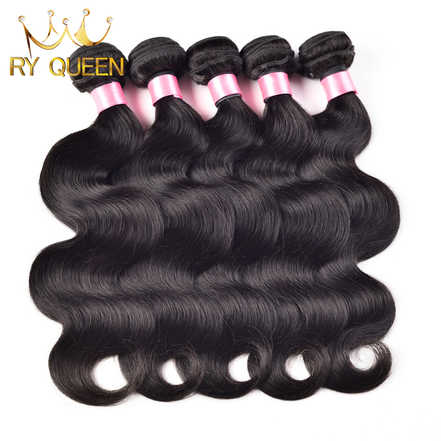 Queen hair products 5A brazilian body wave 3pcs/lot 8