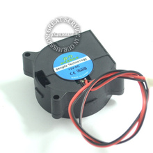 4pcs 3D printer accessories small turbo blower fan 50 * 15 / circuit motherboard cooling fan for 3D printer DC12V 24V