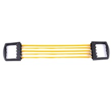 Retail wholesale Indoor Sports Chest Expander Puller Exercise Fitness Resistance Cable Band Yoga
