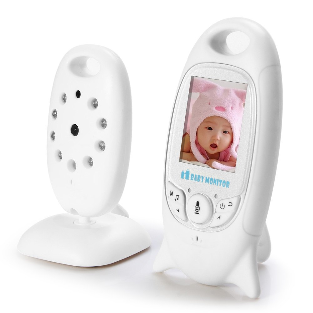 Infant 2.4 GHz Wireles Baby Radio Babysitter Digital Video Baby Monitor Audio Night Vision Music Temperature Display Radio Nanny