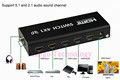 New Converter 4 port HDMI Switch 4x1 Switcher Adapter Support Audio 3D Video 720p 1080i 108