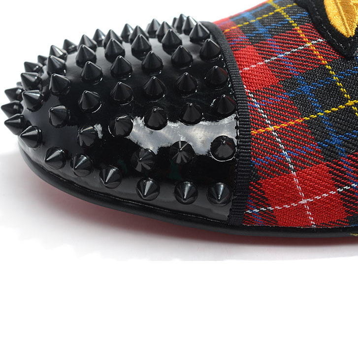 Aliexpress.com : Buy Red Bottom Men Shoes 2014 Harvanana Spikes ...
