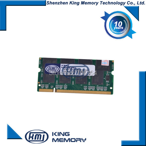 Laptop Ram memory ddr1 1gb 333mhz pc2700 short dimm 200pin CL2.5 compatible with AMD & Intel for Notebook