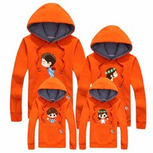 2016 Mom And Daughter Dress 1 Pc Wedding Family Clothing Set Matching Outfits Sweatshirts Women Hooded Coat Outerwear Pullover