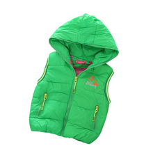 2016 Fashion Casual Boy Vests High Quality Children’s Clothing Solid Kids Outerwear Waistcoat Vest Coats For Boys Clothes 12