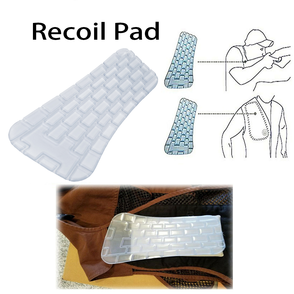 BOOSTEADY Pad di Rinculo Rilievo Gel Riempito Ammortizzatore per .223 5.56