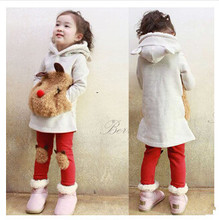 Free Shipping Children s font b clothing b font set font b girls b font cartoon