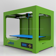 2016 Upgraded High Quality 3d printer kit with dual extruder color printing large metal 3d wax