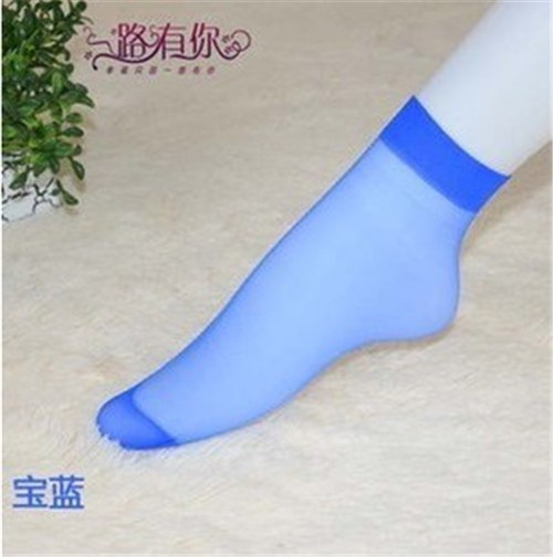 Blue-Hot-selling-crystal-candy-color-socks-sock-ultra-thin-full-transparent-female-short-wire-socks-invisible