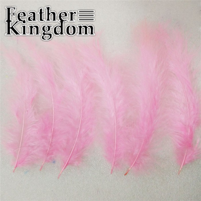 pink Turkey feathers