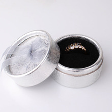 2014 Classic 18K Gold Filled Rings White Black Crystals CZ Eternal Engagement Love Rings For Women
