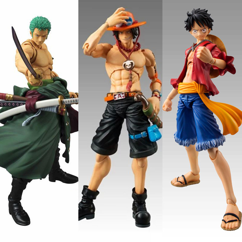 figure luffy d action monkey Figures MegaHouse Piece One POP New VAH Anime Variable