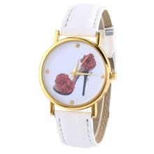 2016 Yoner Watch High Heels Pattern Quartz Watch Fashion Leather Women Watches Ladies WristWatch Montre Femme Relogio Masculino