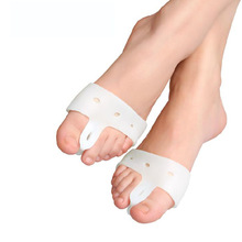 1pair 2pics Genuine new special hallux valgus bicyclic thumb orthopedic braces to correct daily silicone toe