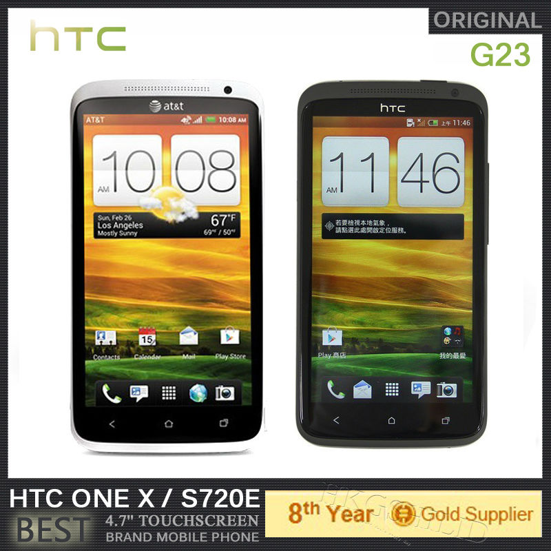 Quad core 32GB ROM Original HTC One X S720e Android Phone GPS 4 7 inch 8MP