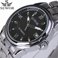 2017 Luxury Brand Stainless Steel Watch Men Business Casual Automatic Mechanical Watches Military Wristwatch Waterproof Relogio