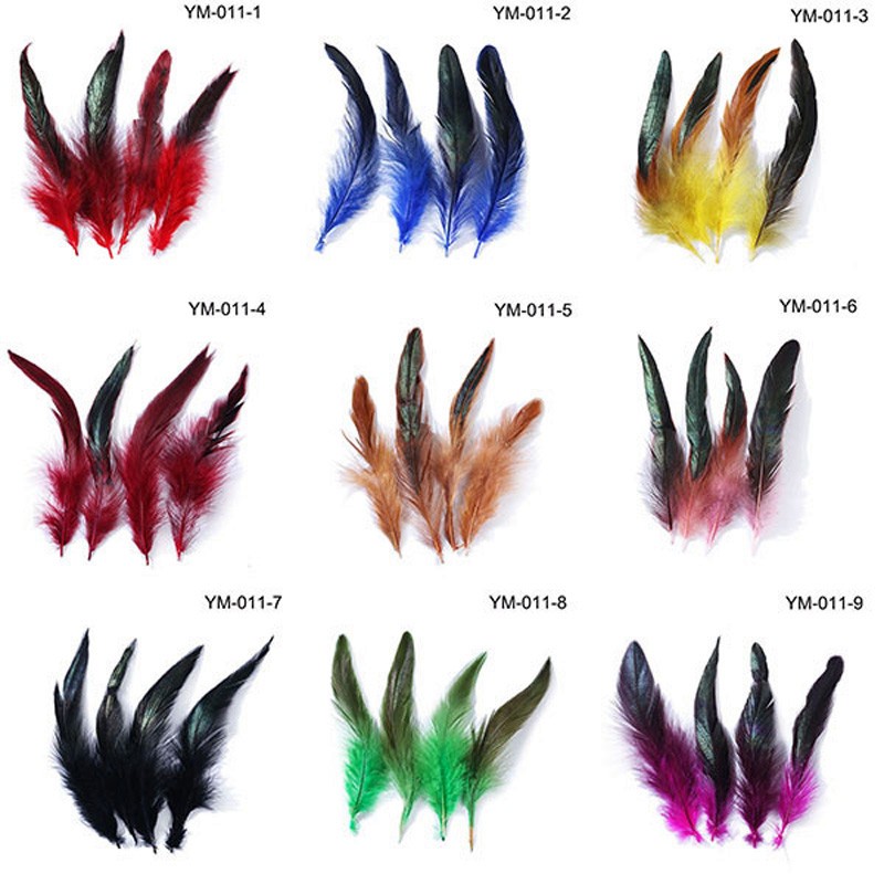 Rooster Feathers Pheasant feathers Cheap Feathers Decorative Feathers Wedding Feathers