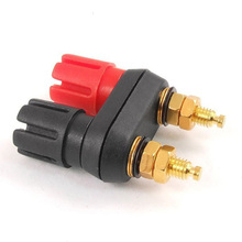 5 X Dual Female Banana Plug Terminal Binding Post for Speaker Amplifier