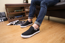 2015 spring and autumn New England men s casual shoes low to help canvas shoes factory