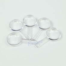 A96 Free Shipping 5 pcs Plastic Handheld Mini Magnifier Magnifying Reading Aid Kids Toy 5X Lens