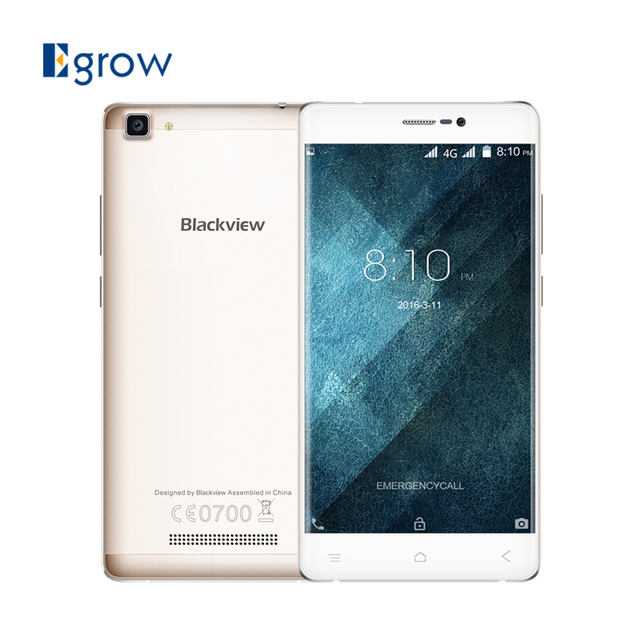 Оригинал Blackview A8 Макс MTK6737 Quad Core Android 6.0 Мобильный Телефон 5.5 Дюймов Сотовый Телефон 2 Г RAM 16 Г ROM 4 Г 3000 мАч смартфон