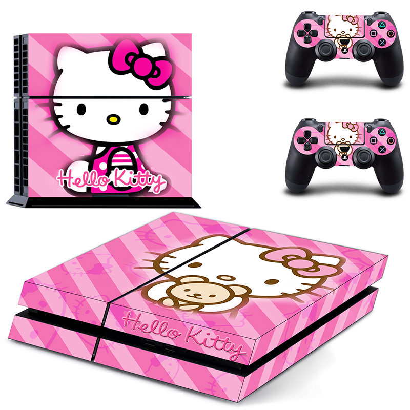Sony PS4 Skin - Hello Kitty Christmas