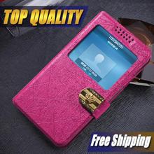 NEW view windows Magnetic Leather cover for Sony Xperia V LT25I Case with crow and stand Free Shipping