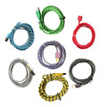 1M 2M 3M Colorful USB Data Sync Charger Cable Cord Wire For iPhone 5 5s 5c