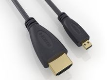 free shipping 1PCS Top quality 1m 1.5M 3M 5M 10m 15m V1.4 Micro HDMI to HDMI Cable 1080p 1440p for HDTV PS3 XBOX 3D LCD XC1164