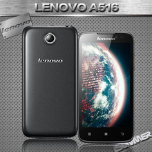 Original Lenovo A516 Cell phones 4.5 inch MTK6572 Dual Core 4GB Android Mobile Phone 5.0MP GPS WCDMA Smartphone