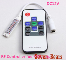RF RGB Controller Mini RF Wireless LED Remote Controller for RGB 5050 3528 LED Lights Strips