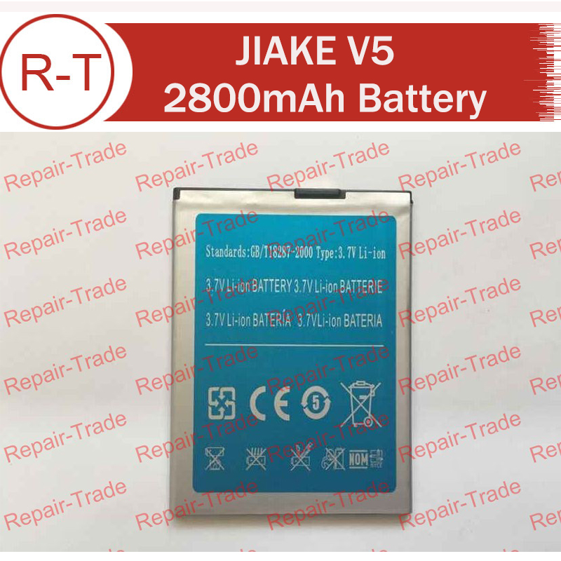 Original Battery High Quality 2800mAh Li-ion Replacement For JIAKE V5 Smart Phone Free Shipping