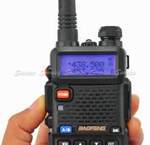 5pcs lot High Quality Original BAOFENG UV 5R Dual Band UHF VHF Two Way Radio Walkie