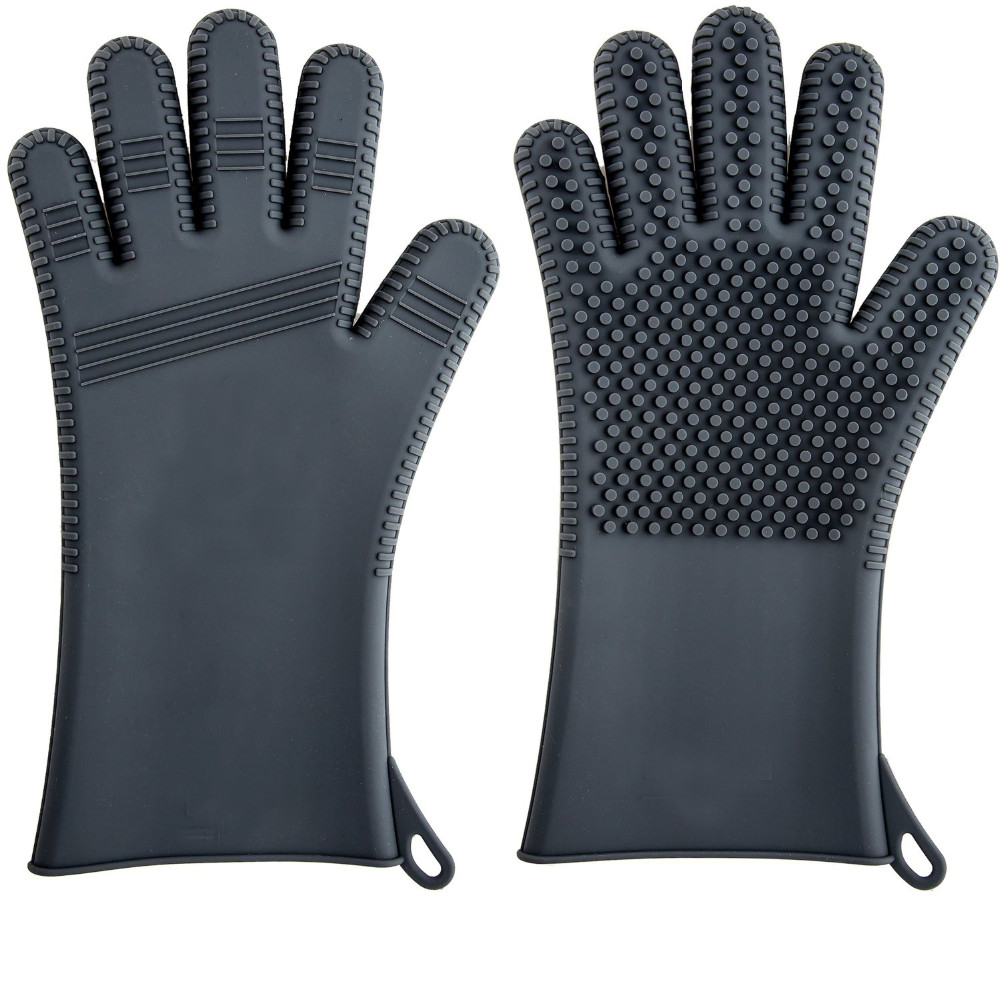 Long Barbecue Gloves (5)
