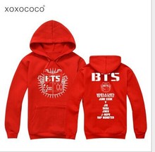 bts jacket bts kpop clothes bts hoodie women sportswear bangtan boys album exo poster Long sleeve