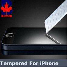 For iPhone 5S 5 SE 5C 2.5D 0.26mm 9H Premium Tempered Glass For iphone 4S 4 Screen Anti Shatter Protector Film For iphone 6S 6