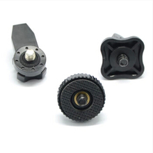 Small Waterproof Storage Camera Case Bag 1 4 Connecter Mini Tripod Adapter Mount for Gopro Hero