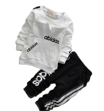 2015 summer style baby boy girl clothes kids clothing set T shirt short pant 2pce set