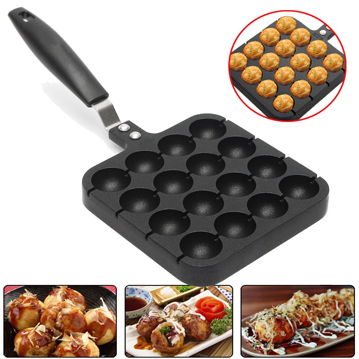 Online kopen Wholesale takoyaki grill uit China takoyaki grill